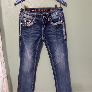 Rock Revival  Denisa Easy Capris Size 26